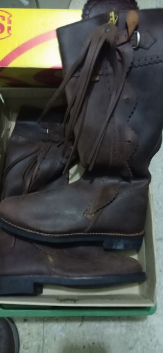 BOTAS DE CAZA DE CUERO TALLAS 43
