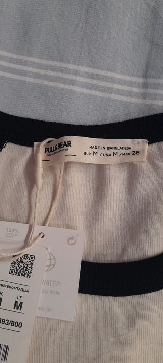 Camiseta manga larga Pull and Bear