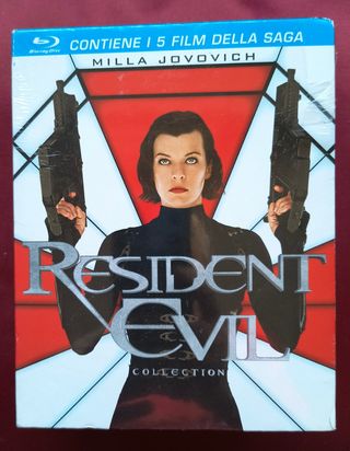 Cofanetto Resident Evil Collection 5 film blu ray 