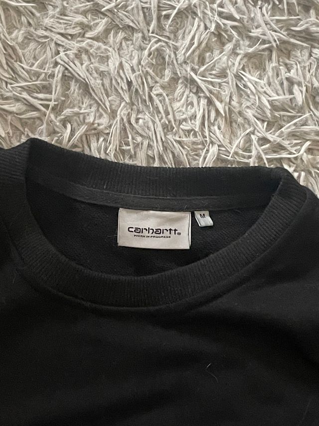 Sudadera Jersey Carhartt negra