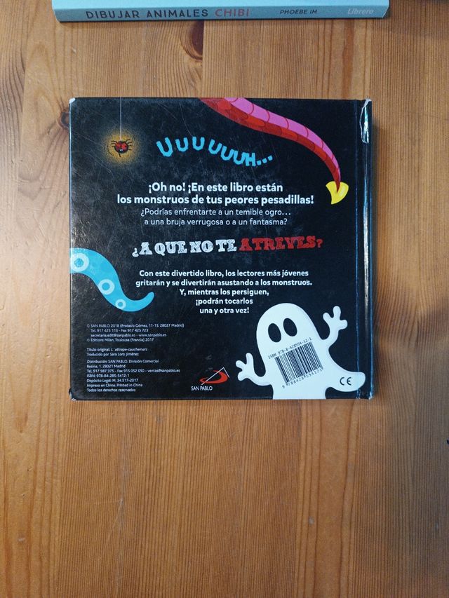 ¡Atrapa tus monstruos!: Un libro para tocar...¡si eres valiente!