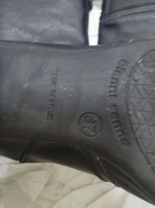 Botas altas de piel