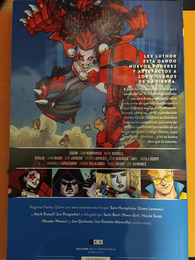 Comic Las pruebas de Harley Quinn