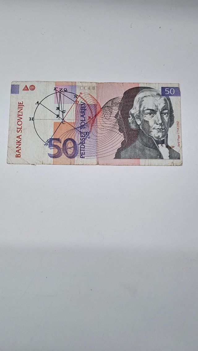 Billete Eslovenia / Tolarjev esloveno