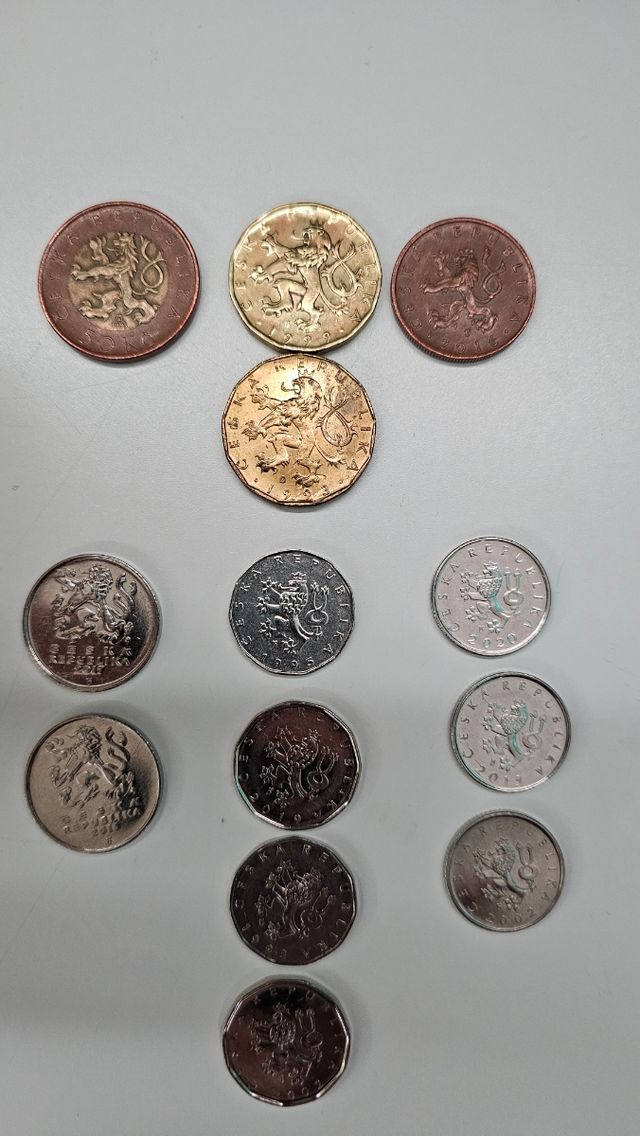 Monedas Rep. Checa / Coronas checas