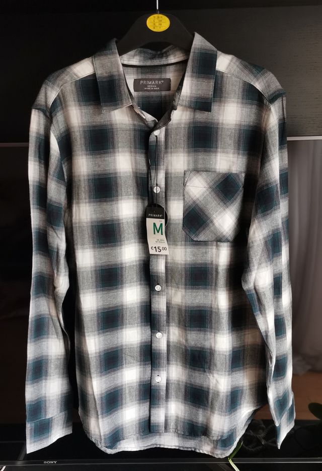 Camisa de cuadros Primark. 