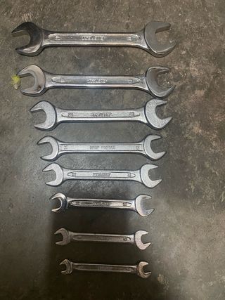 8 Llaves fijas planas