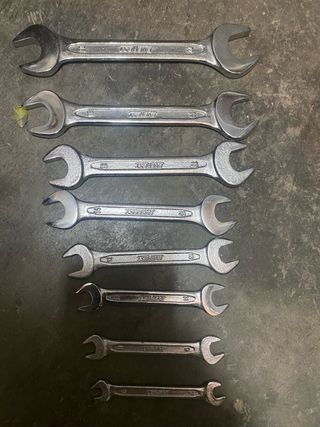 8 Llaves fijas planas