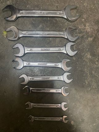 8 Llaves fijas planas