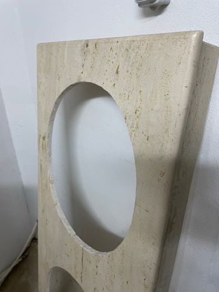 Encimera mármol travertino
