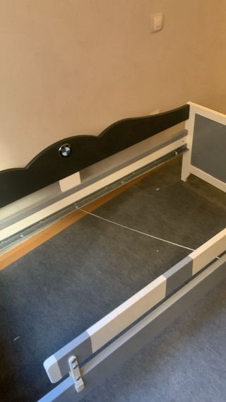 Cama infantil ikea personalizada BMW