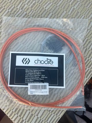 JUEGO DE CABLES Y CAMISAS FRENO