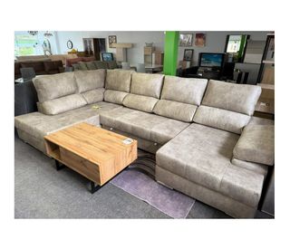 Sofa esquinero cama  en terciopelo 1.045€