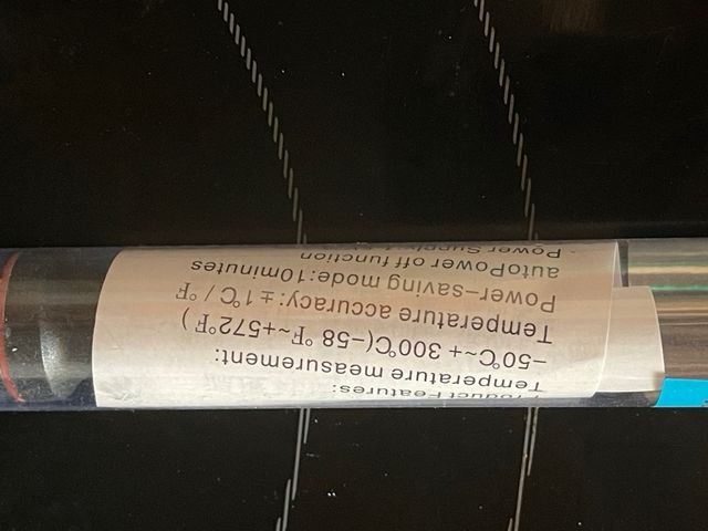 Termometro de masa y liquido