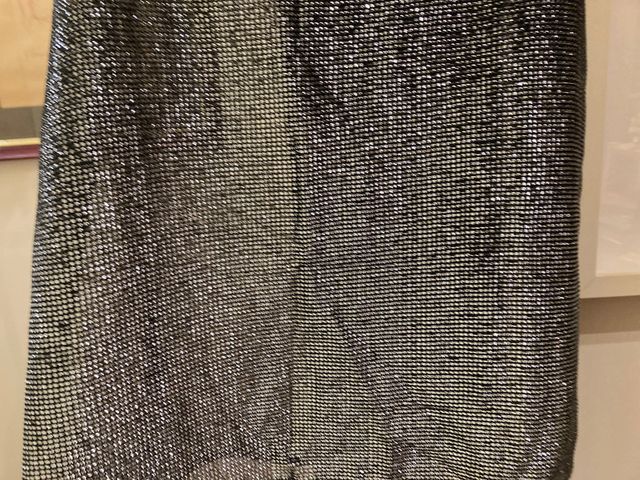 Top in lurex. Sartoriale. Da sera