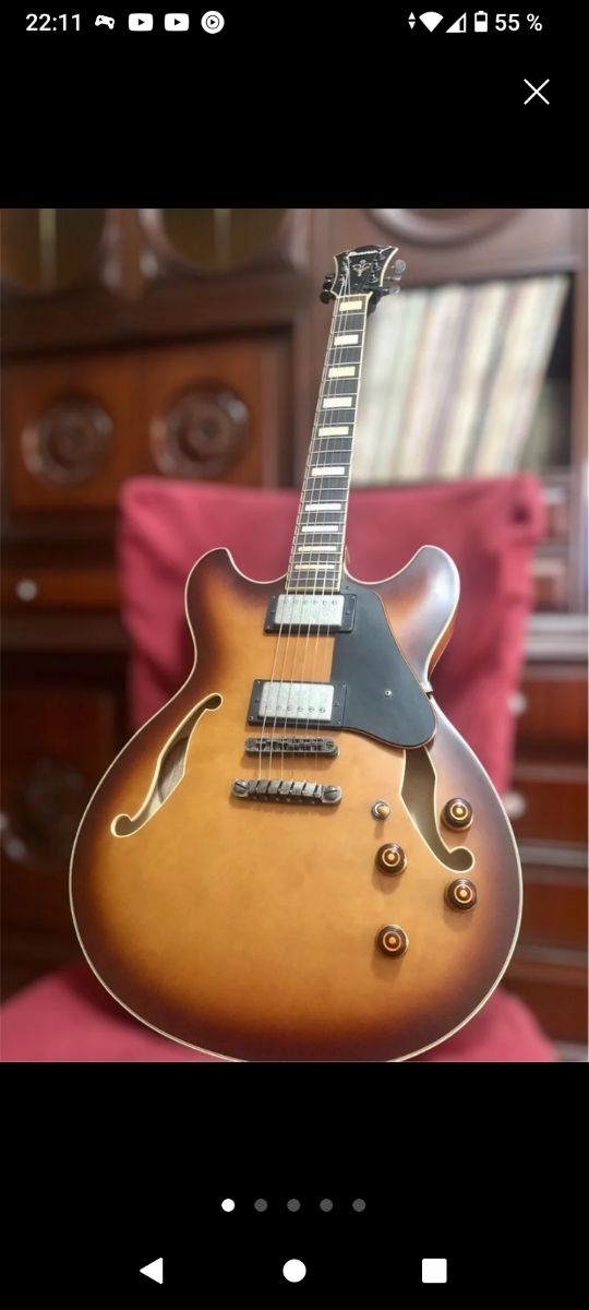Guitarra eléctrica Ibanez AS73