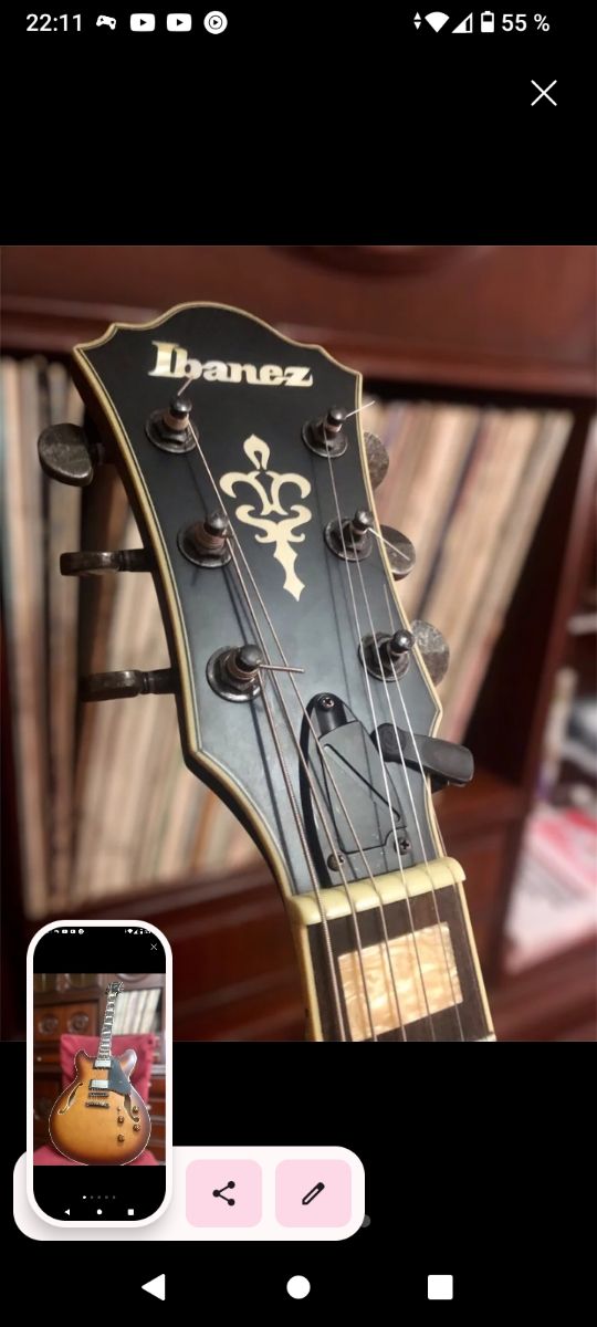 Guitarra eléctrica Ibanez AS73