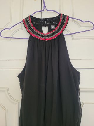 Vestido fiesta negro