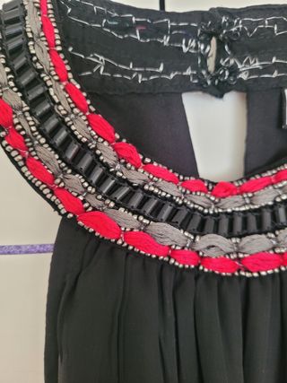 Vestido fiesta negro