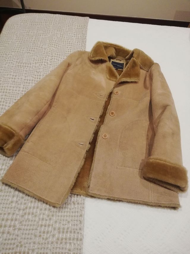 Abrigo piel