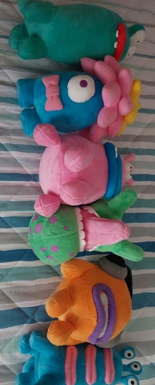Peluche "mostri"