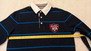 Polo manga larga hombre