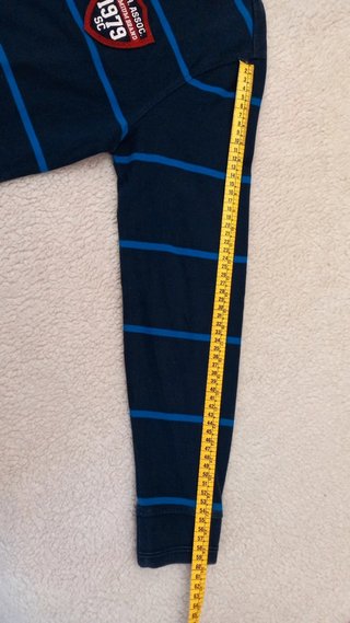 Polo manga larga hombre