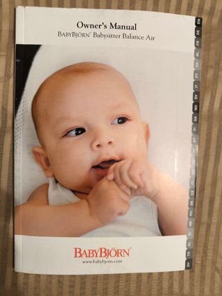 Hamaca Babybjorn y juguete