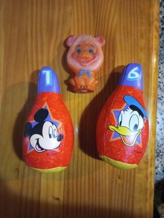 Confezione 3 vecchi giocattoli