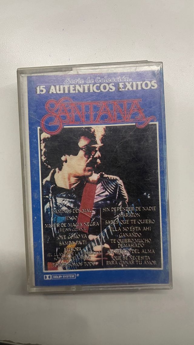 Cassete Cinta de Carlos Santana