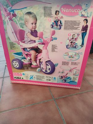 Triciclo feber , Nenuco 2 en 1