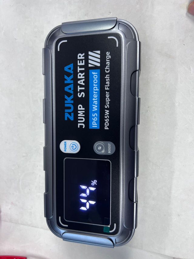 ZUKAKA 6000A Arrancador de Coches, 26800mAh Arranc