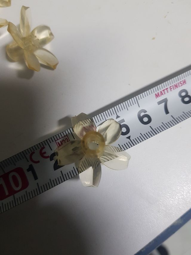 Mini Flores huecas semi rigidas