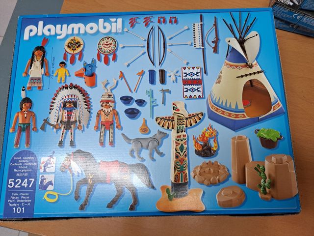 Playmobil campamento indio