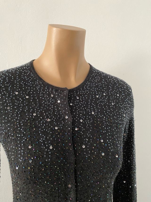 Cardigan de cashmere elástico de Tara Jarmon