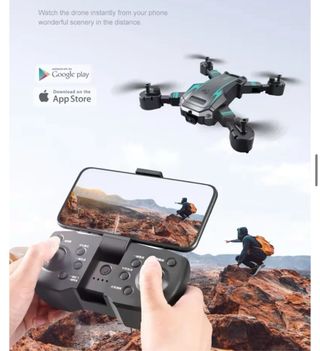 Dron plegable S6 de inteligencia cámaras duales