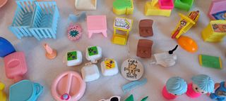 Un sacco di vecchi giocattoli