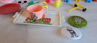 Un sacco di vecchi giocattoli