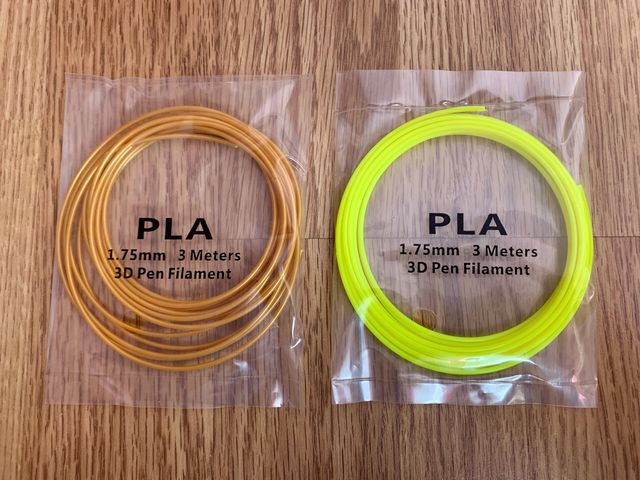 Pluma de Impresión 3D infantil filamento PLA y ABS