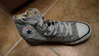 Converse verdes 37 y grises 36.5