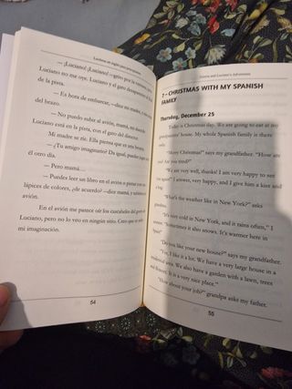 Lecturas en Inglés Para Principiantes: 10 lecturas breves para niveles A1 A2 Bilingüe Con Textos Traducidos y Gramática Básica (Valeria and Luciano’s Adventures) (Spanish Edition)