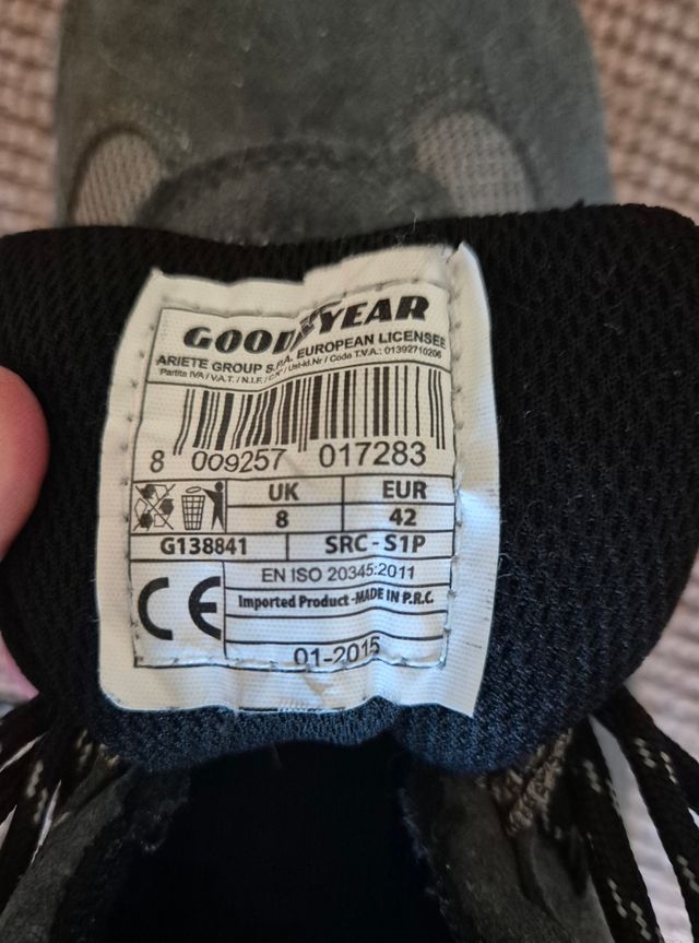 Botas de seguridad Goodyear