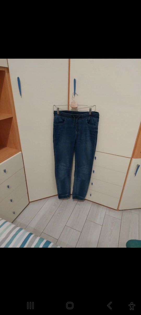 Jeans donna senza tasche