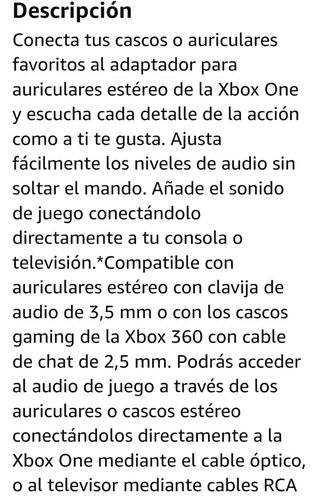 Mando Xbox one 