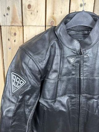 CHAQUETA TS MOTO GARIBALDI NEGRA 