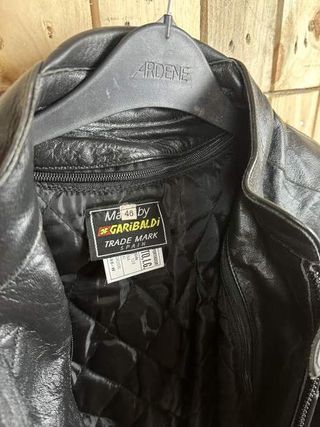 CHAQUETA TS MOTO GARIBALDI NEGRA 