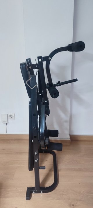 Banco de Musculación plegable + Barra opcional