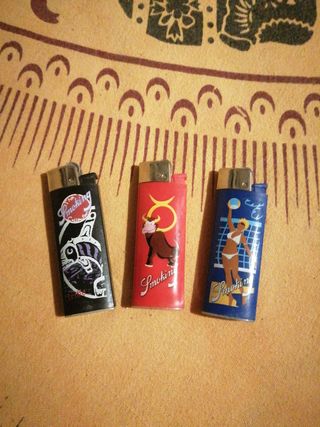 Tre Accendini Smoking da Collezione 