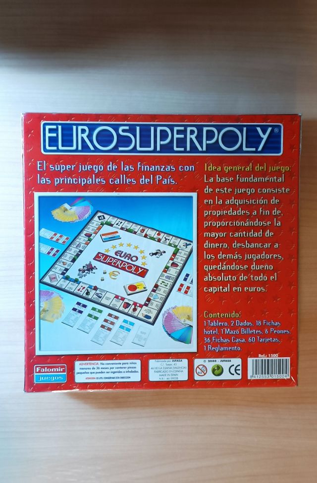Juego "Euro Superpoly" sin estrenar