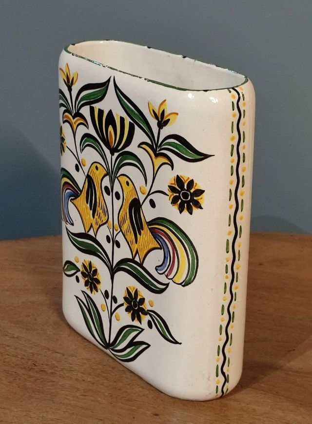 Vaso vintage ceramica Etruria Perugia Italia Alto